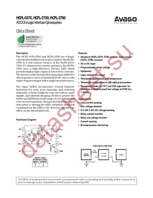 HCPL-3760-000E datasheet  
